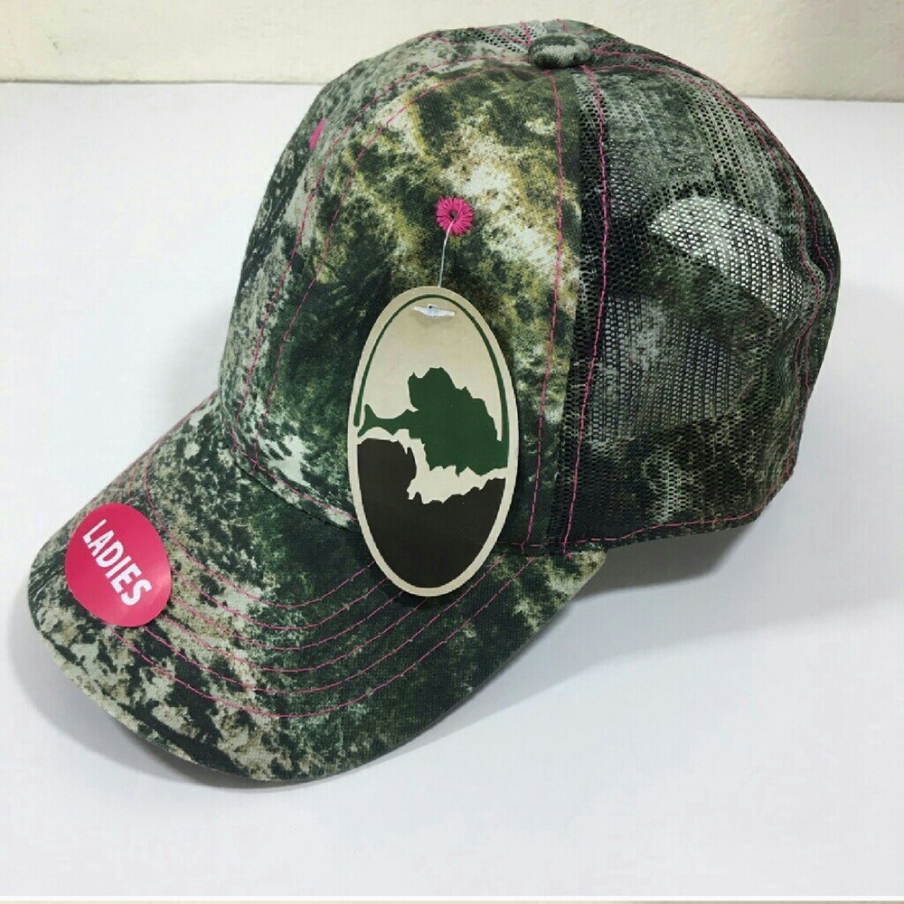 Mossy Oak Camo Trucker Hat
